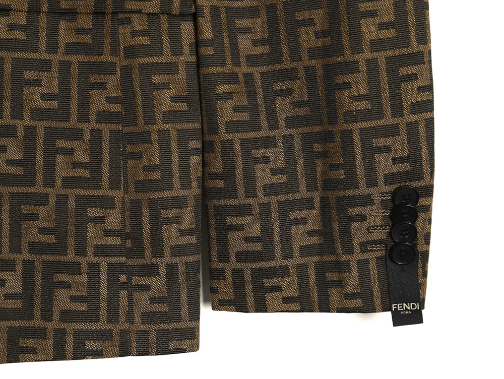 F**di all over print ff suit jacket 46-52