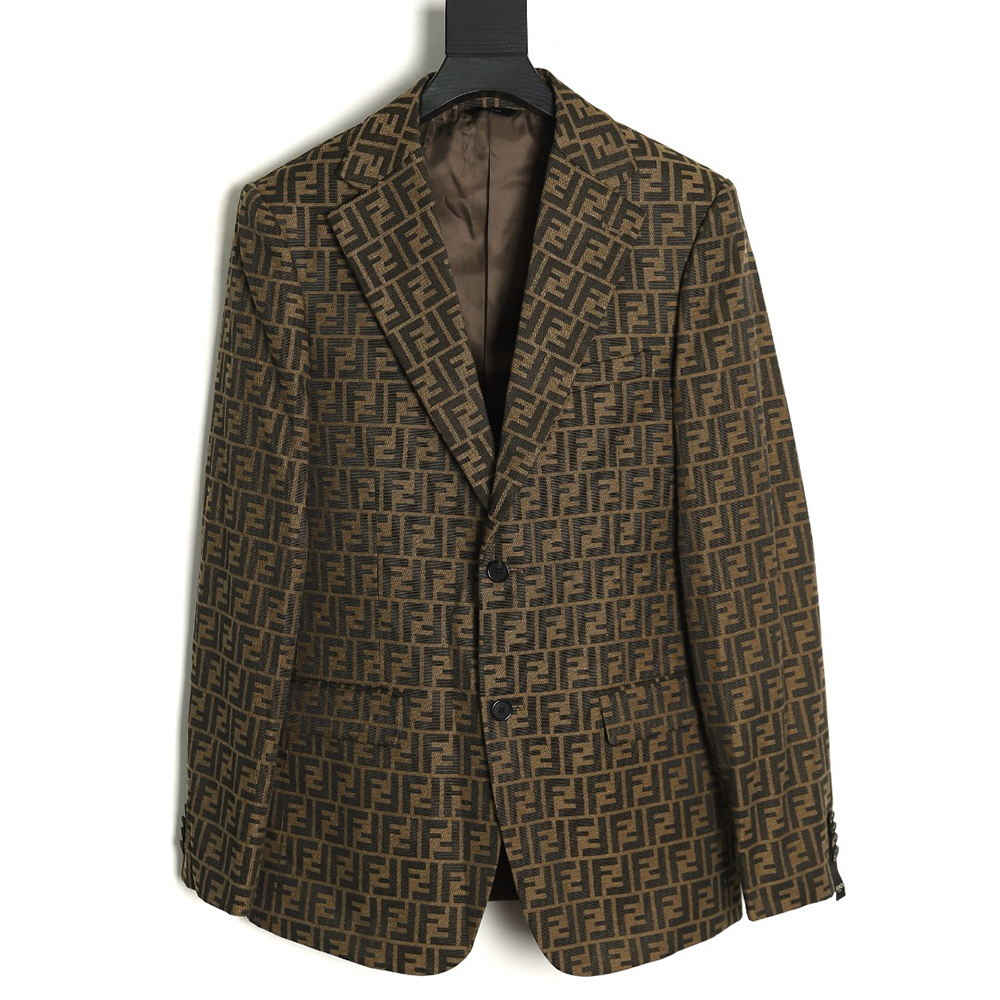 F**di all over print ff suit jacket 46-52