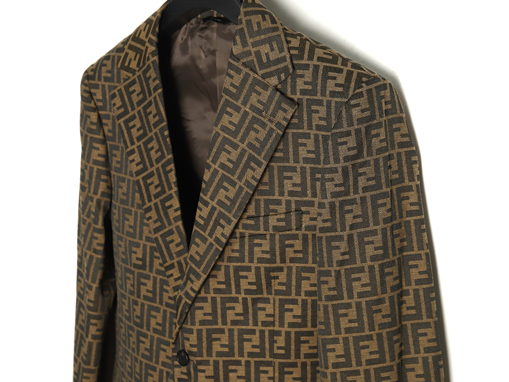 F**di all over print ff suit jacket 46-52