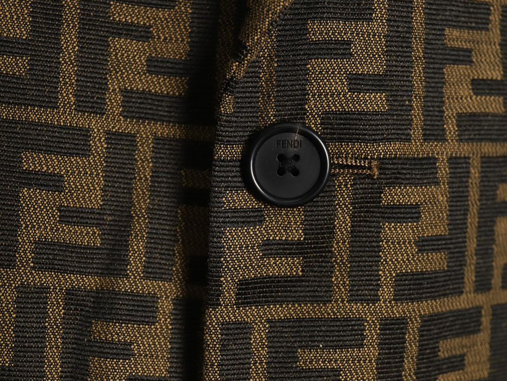 F**di all over print ff suit jacket 46-52