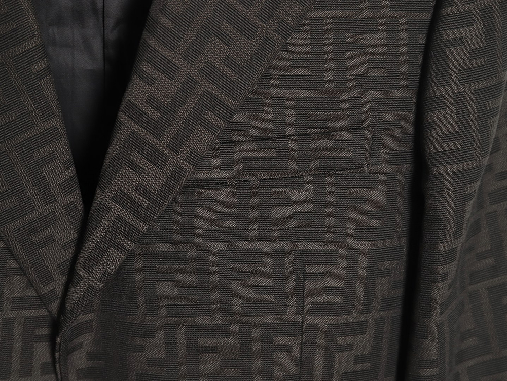 F**di all over print ff suit jacket tsk1 46-52