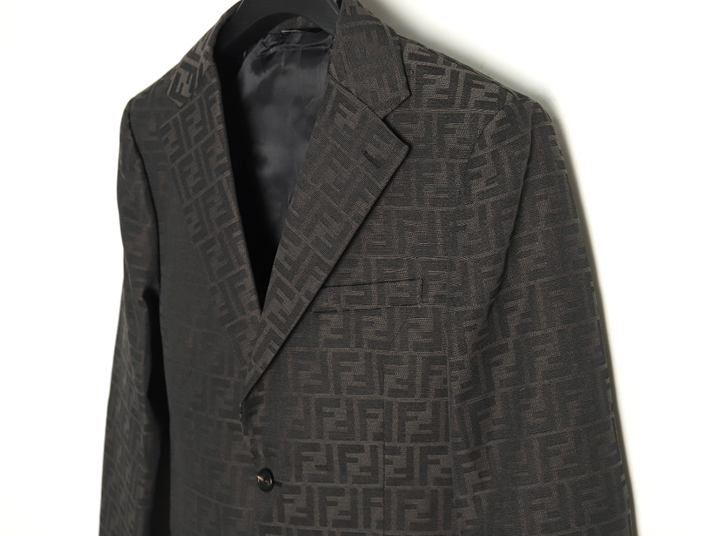 F**di all over print ff suit jacket tsk1 46-52