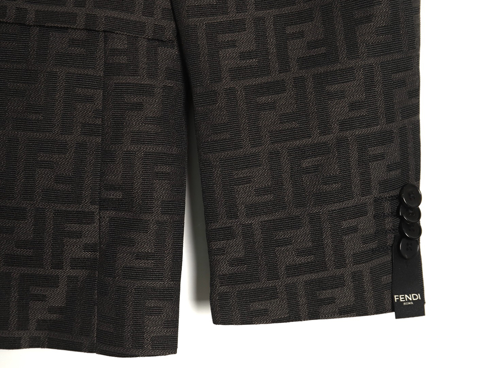 F**di all over print ff suit jacket tsk1 46-52