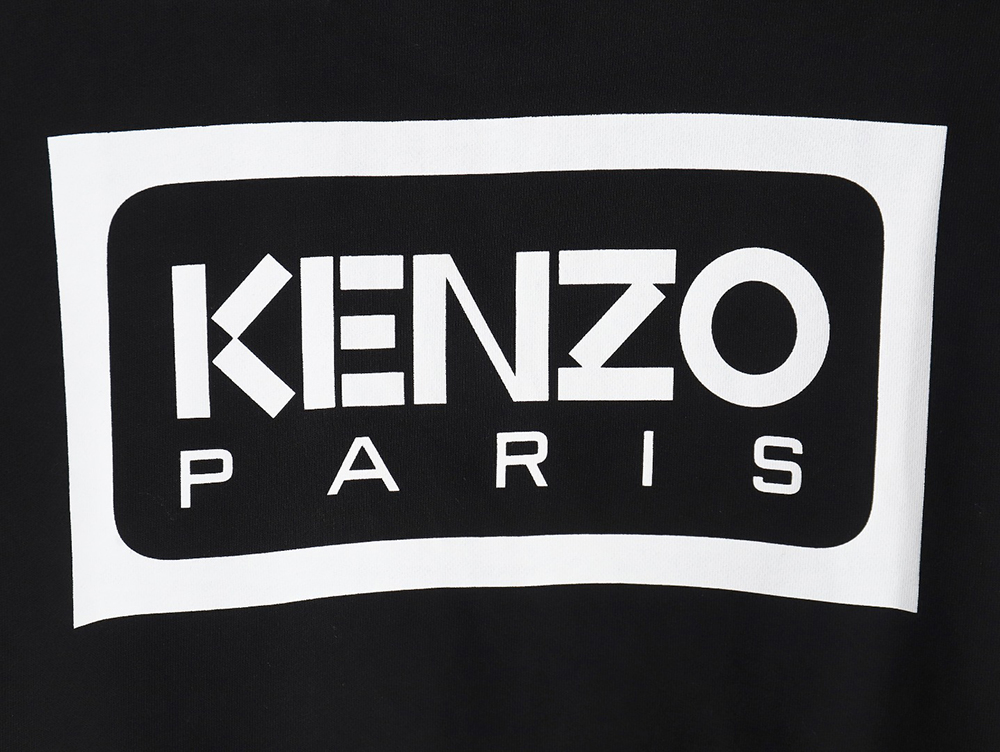 Kenzo black and white embroidered crewneck sweatshirt S-XXL