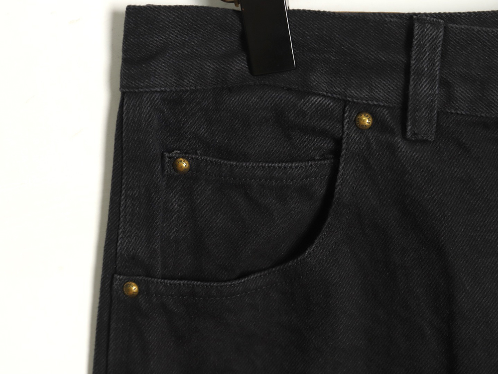 l0*is V*t0n embossed monogram denim shorts s-xl