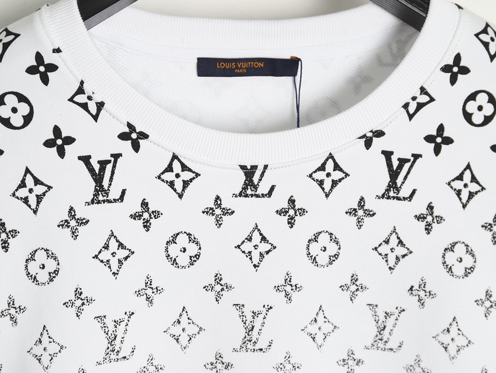 l0*is V*t0n all-over monogram gradient round neck sweatshirt s-l