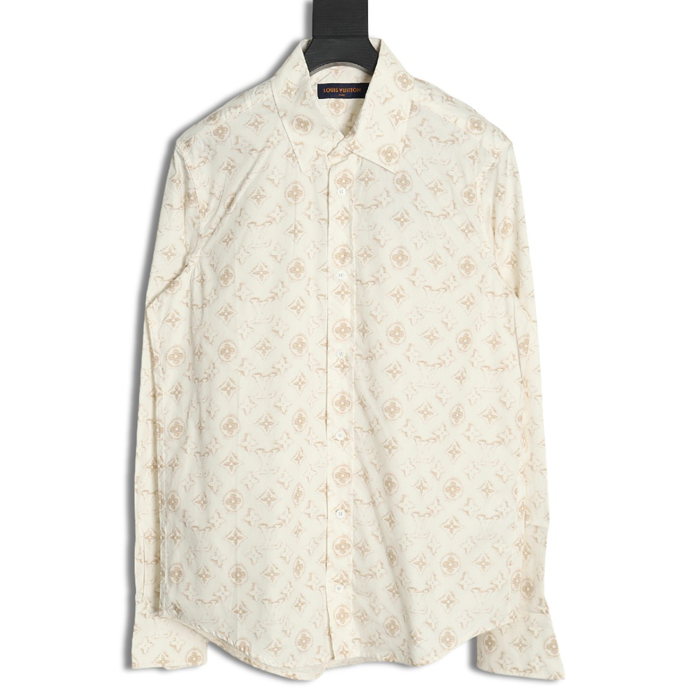 l0*is V*t0n gold print shirt s-xl