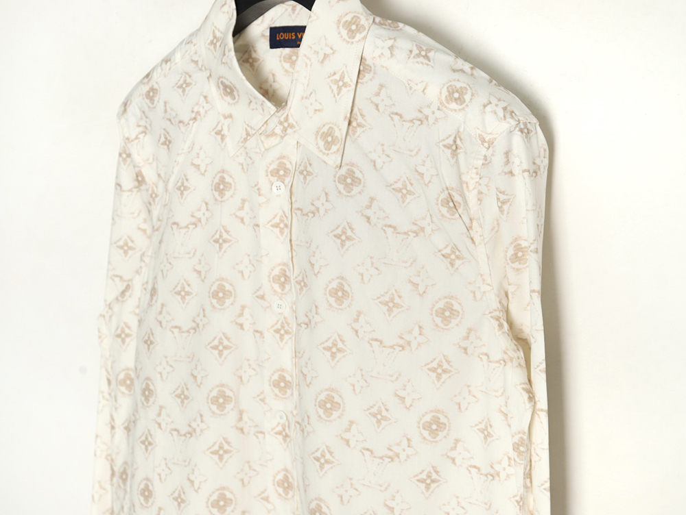 l0*is V*t0n gold print shirt s-xl