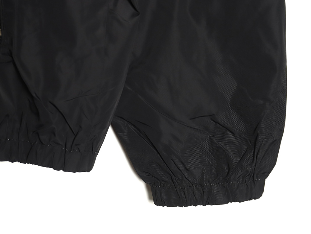 Pra*a triangle logo reversible zip-up jacket s-xl