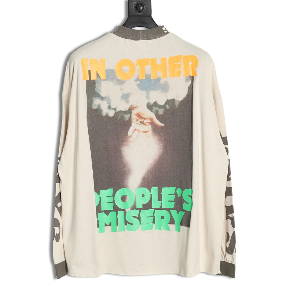 Saint Michael Hand of God Lightning Long Sleeve T-Shirt S-XL