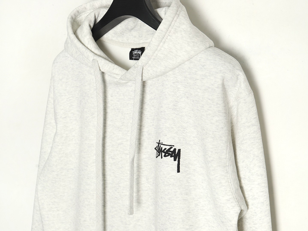 Stussy Black 8 Billiards Logo Hoodie with Blurred Back S-XL
