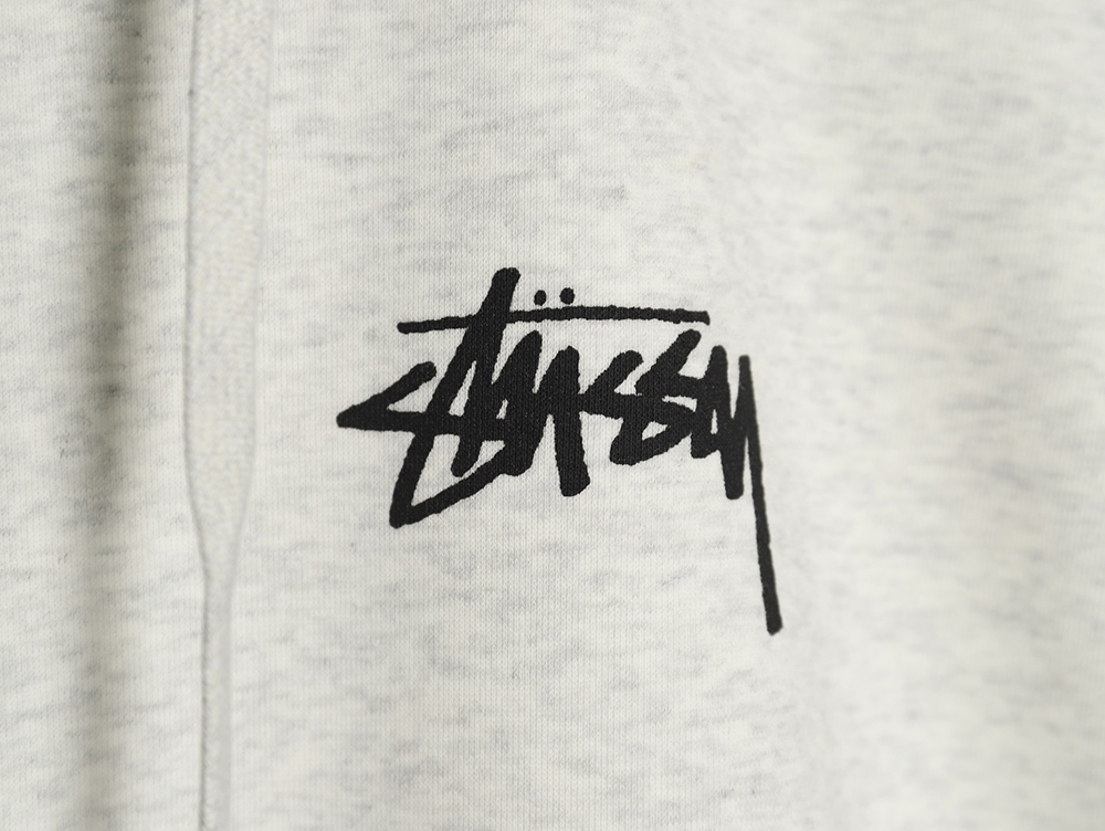 Stussy Black 8 Billiards Logo Hoodie with Blurred Back S-XL