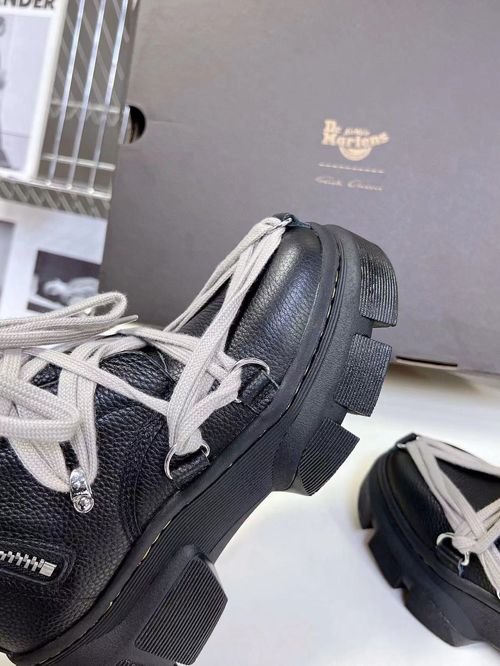 Dr. Martens x Rick Owens 1460 DMXL Megalace Boot 