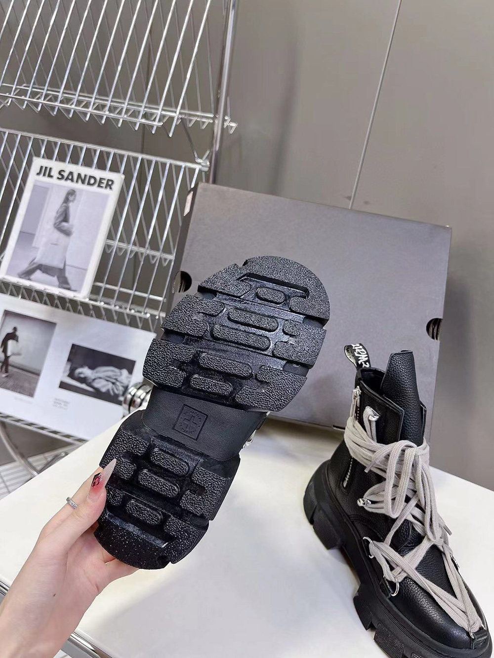 Dr. Martens x Rick Owens 1460 DMXL Megalace Boot 