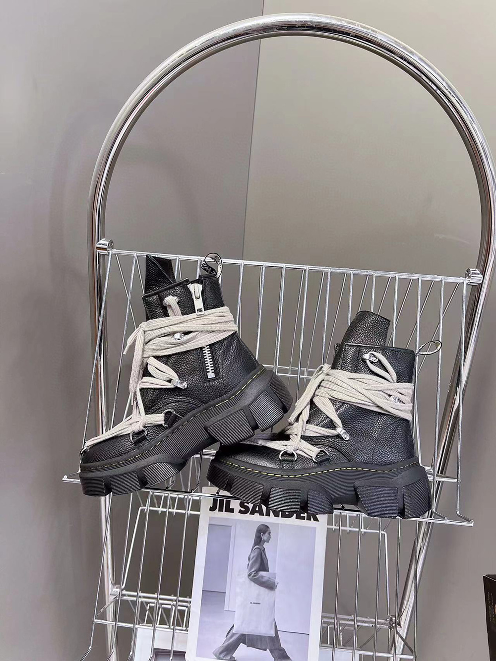 Dr. Martens x Rick Owens 1460 DMXL Megalace Boot 