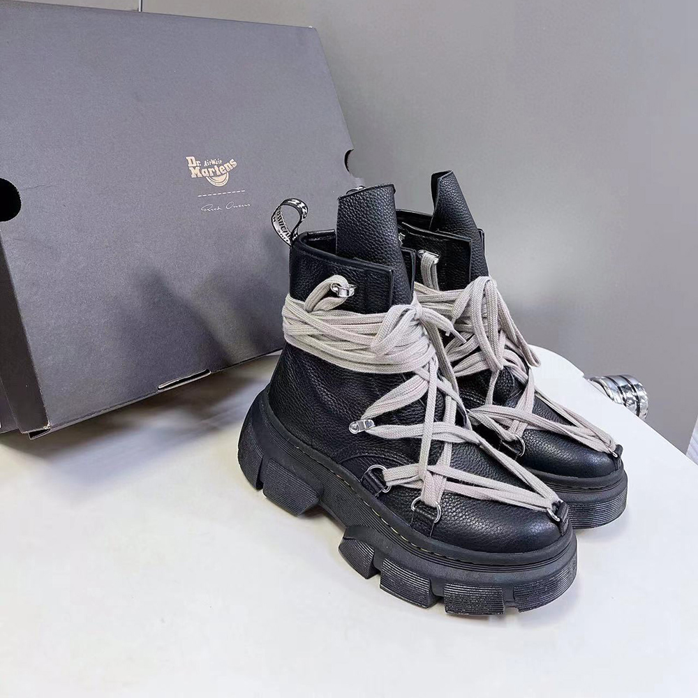 Dr. Martens x Rick Owens 1460 DMXL Megalace Boot ''Black''