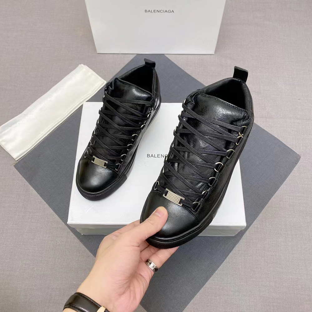 Ba*len*cia*ga arena high black leather