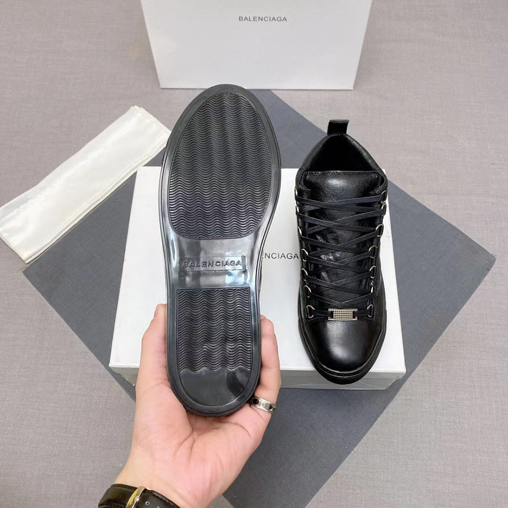 Ba*len*cia*ga arena high black leather