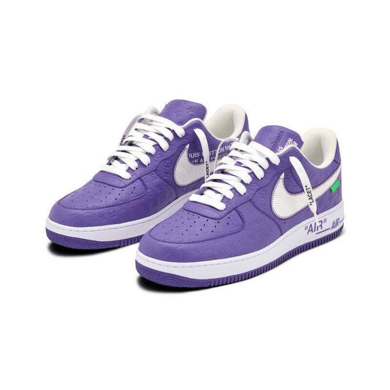 l0*is V*t0n x nike air force 1 low f&f "purple"
