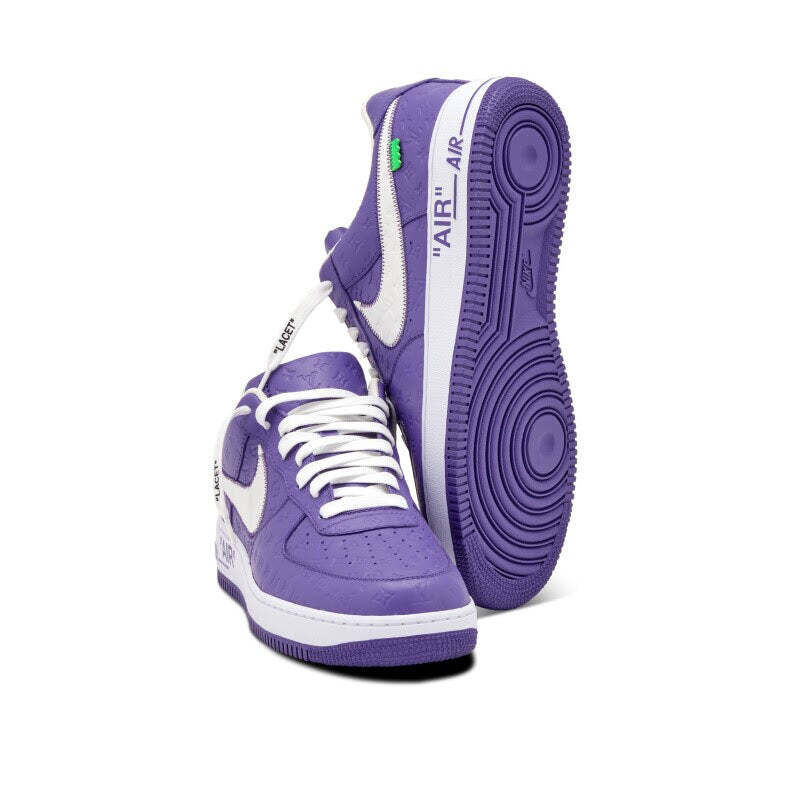 l0*is V*t0n x nike air force 1 low f&f "purple"