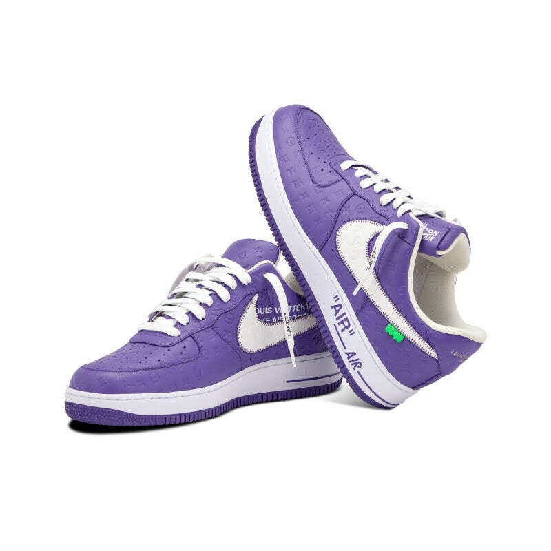 l0*is V*t0n x nike air force 1 low f&f "purple"