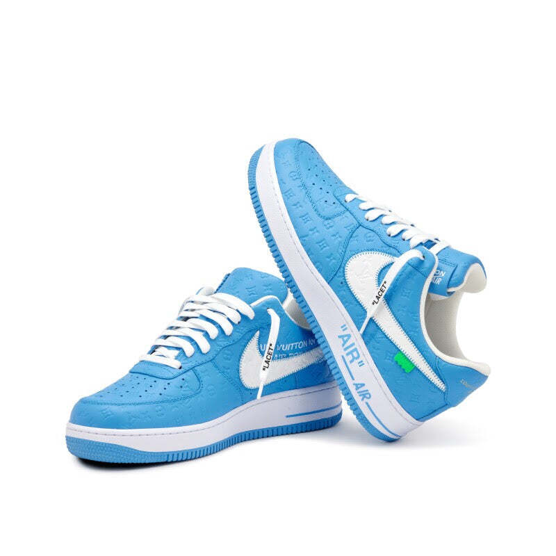l0*is V*t0n x nike air force 1 low f&f "blue"