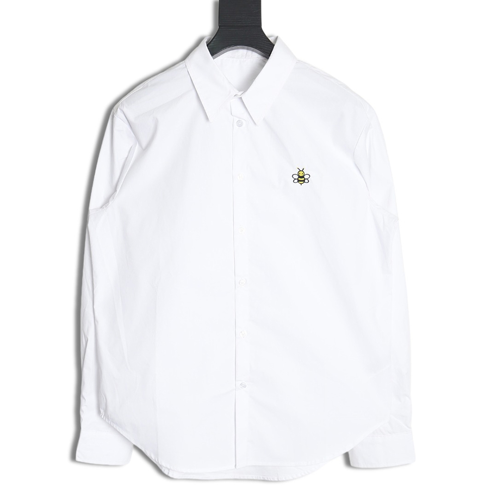 D*or x kaws bee embroidered shirt tsk1
