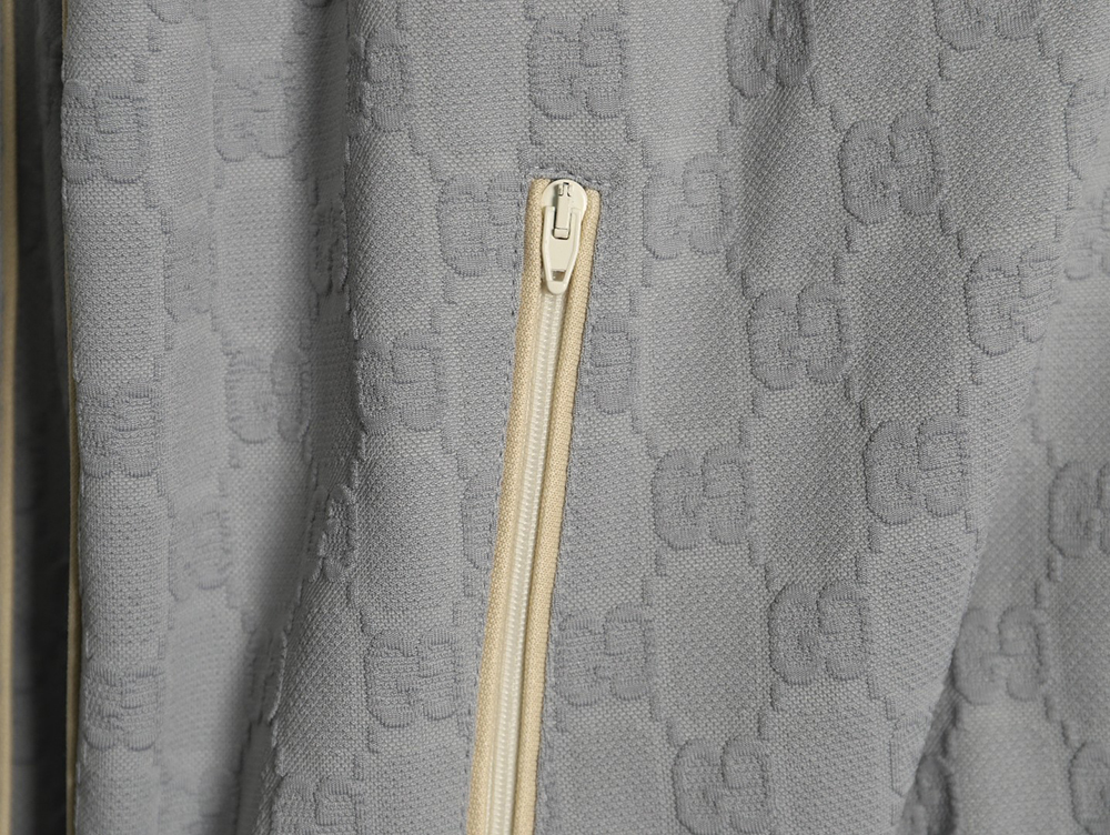 G*u*i all over printed obscure jacquard jacket