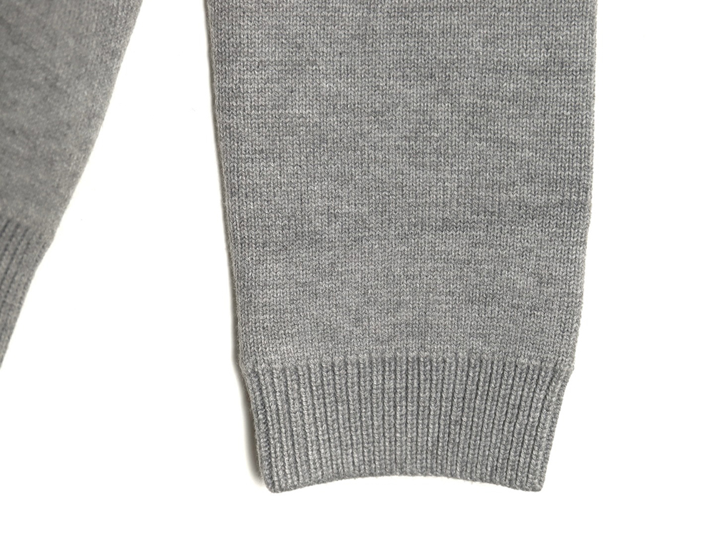 Miu miu embroidered logo sweater cardigan