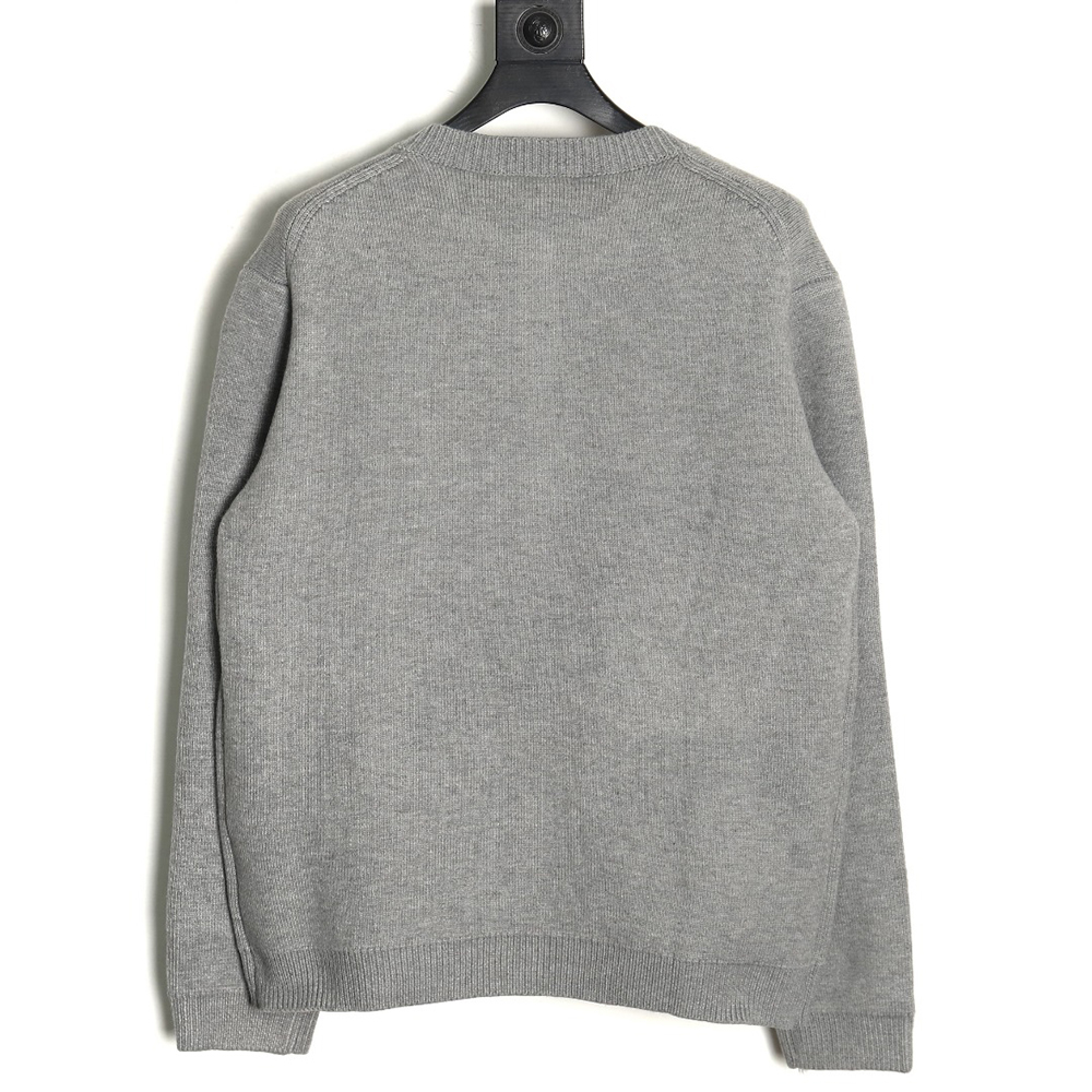 Miu miu embroidered logo sweater cardigan