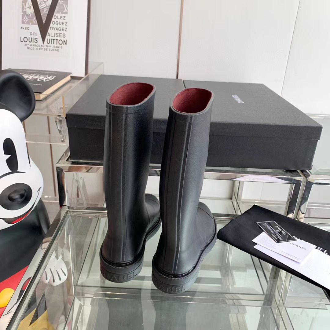 Ch*el rain boots black