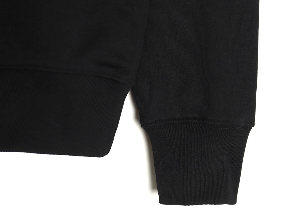 Givenchy five-pointed star embroidered crew neck sweatshirt