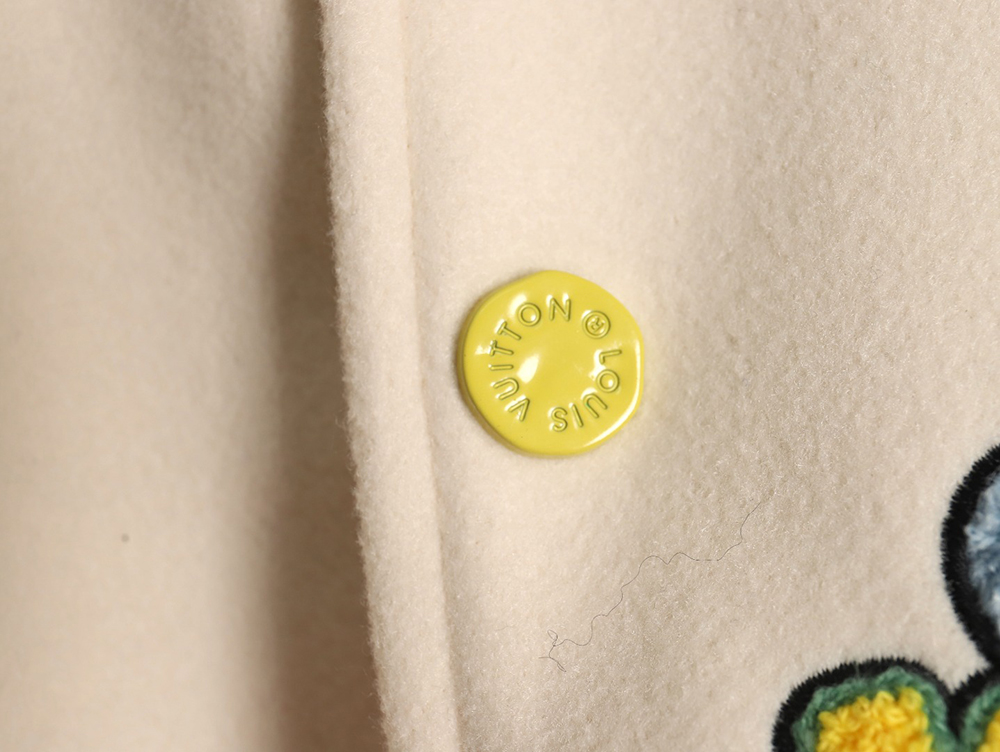 l0*is V*t0n baseball jacket with lettering logo tsk1