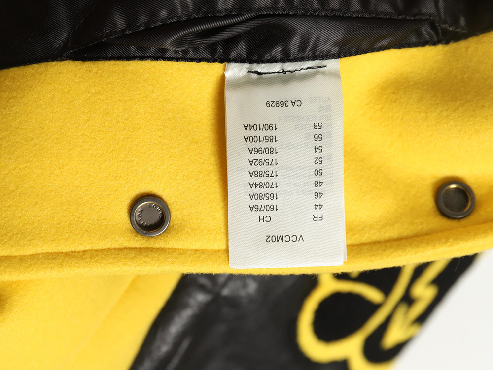 l0*is V*t0n baseball jacket with lettering logo tsk3