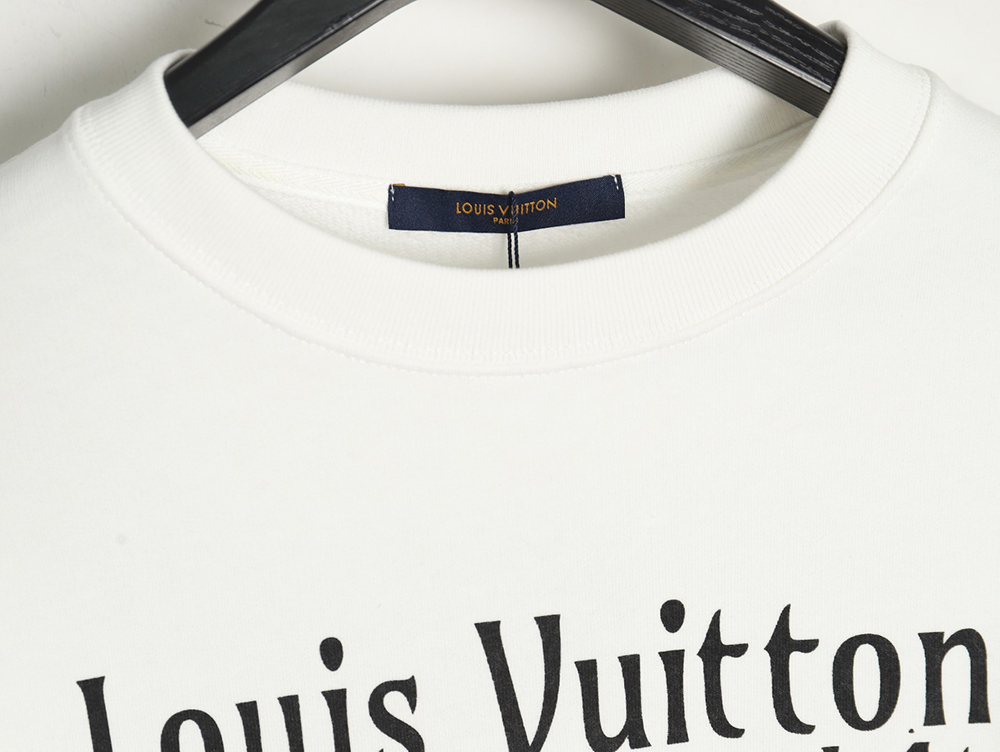 l0*is V*t0n limited edition slogan v letter sweatshirt