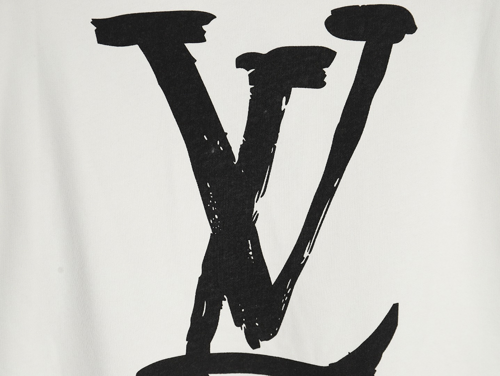 l0*is V*t0n limited edition slogan v letter sweatshirt