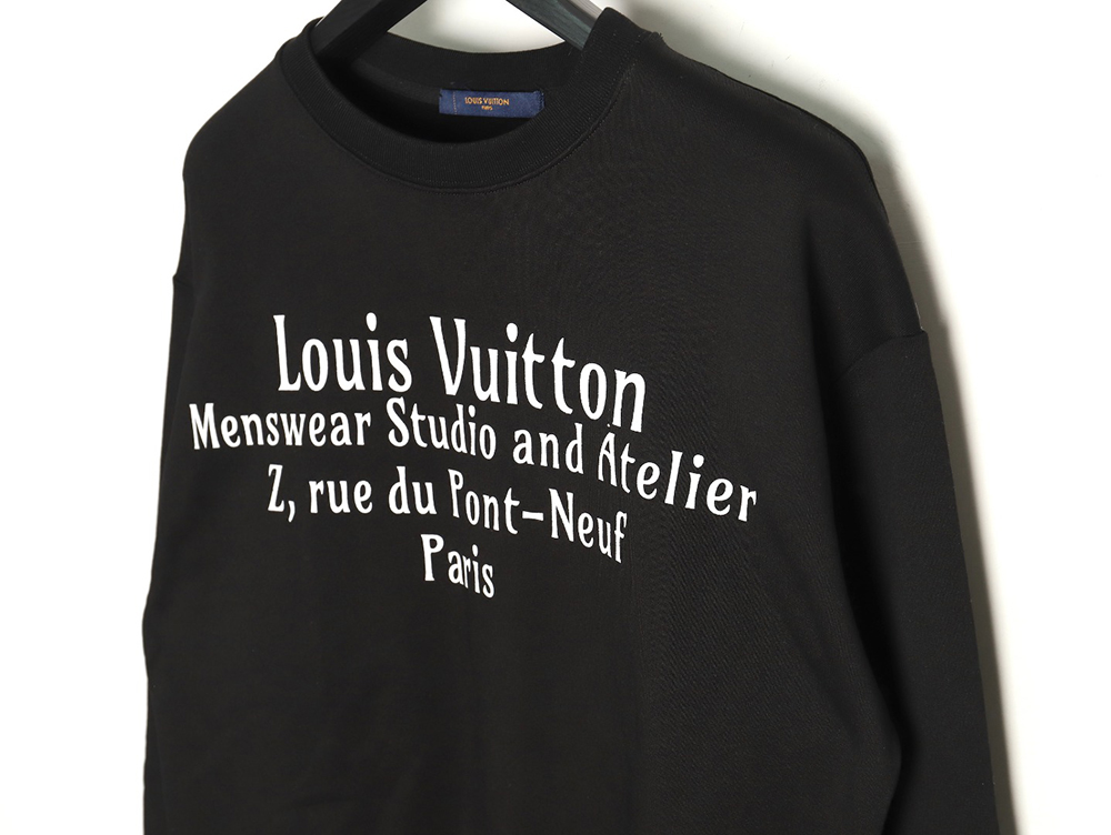 l0*is V*t0n limited edition slogan v letter sweatshirt tsk1