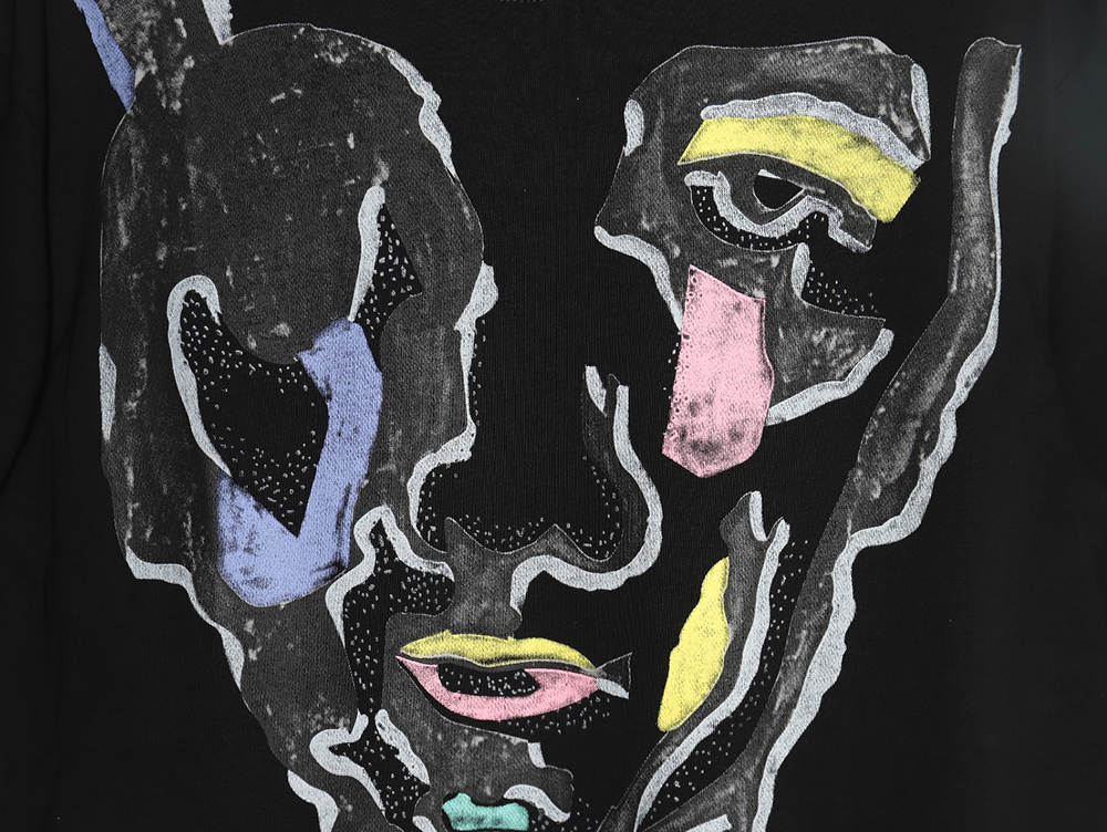 l0*is v*t0n F**e sketch print short sleeves tsk1