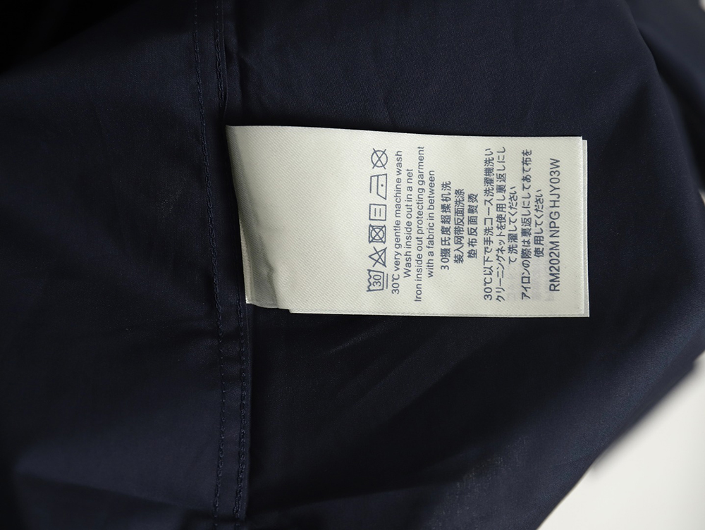 l0*is V*t0n long-sleeved shirt with lettering embroidery tsk1