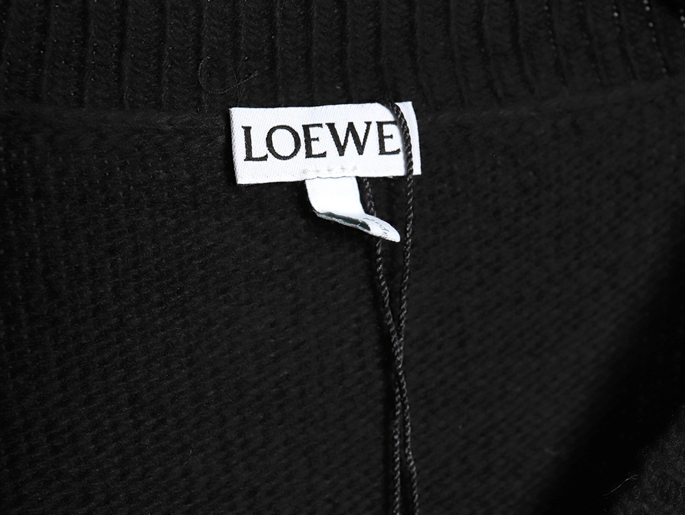L0ew* embroidered logo crew neck sweater tsk1