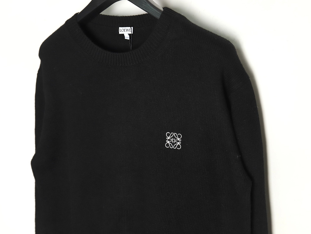 L0ew* embroidered logo crew neck sweater tsk1