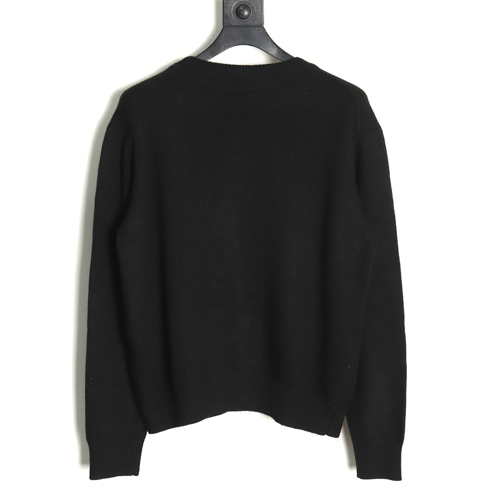 L0ew* embroidered logo crew neck sweater tsk1