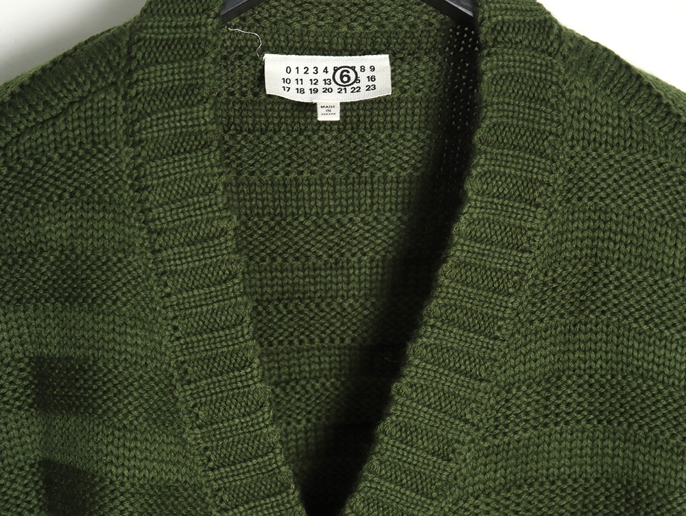 ma*s*n Ma*i*la destroyed knit cardigan