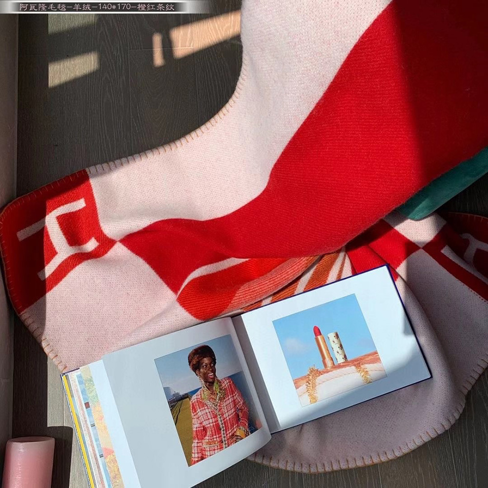 H**mes blanket h103208m 140*170cm