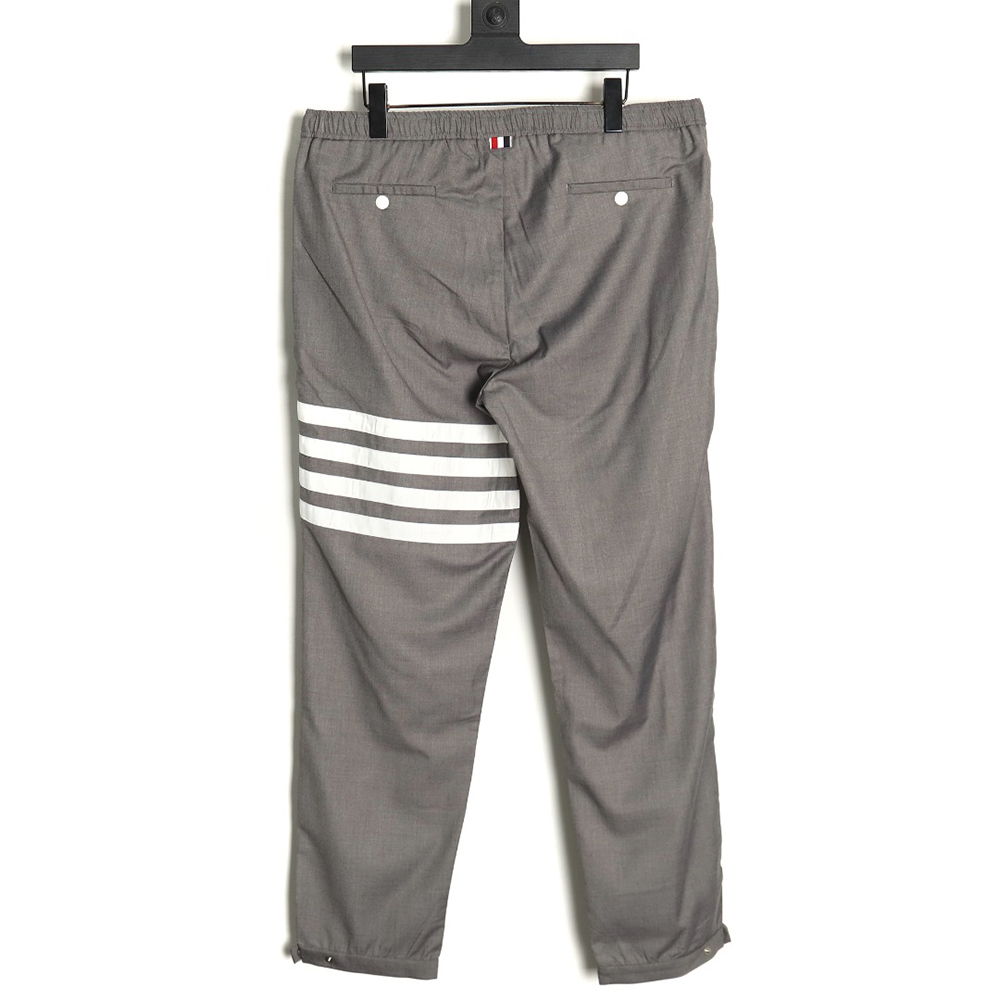 Thom Browne Basic Four-Bar Casual Trousers