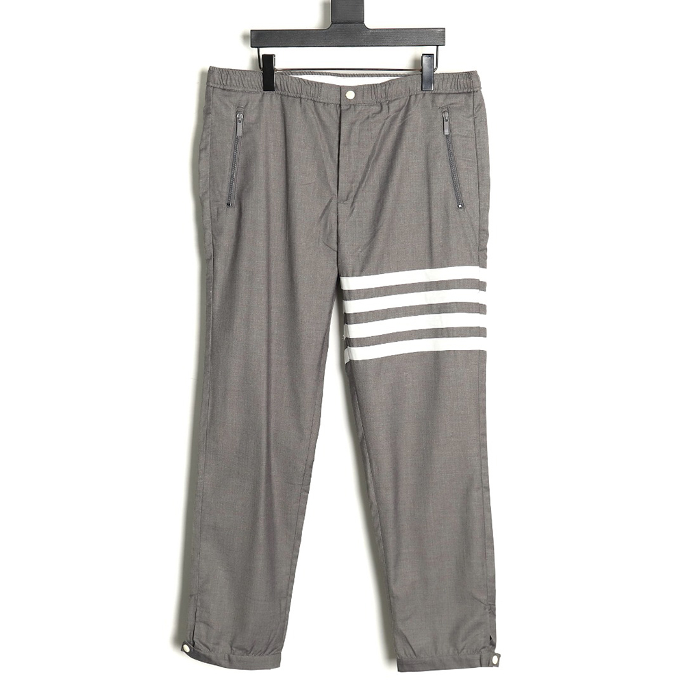 Thom Browne Basic Four-Bar Casual Trousers