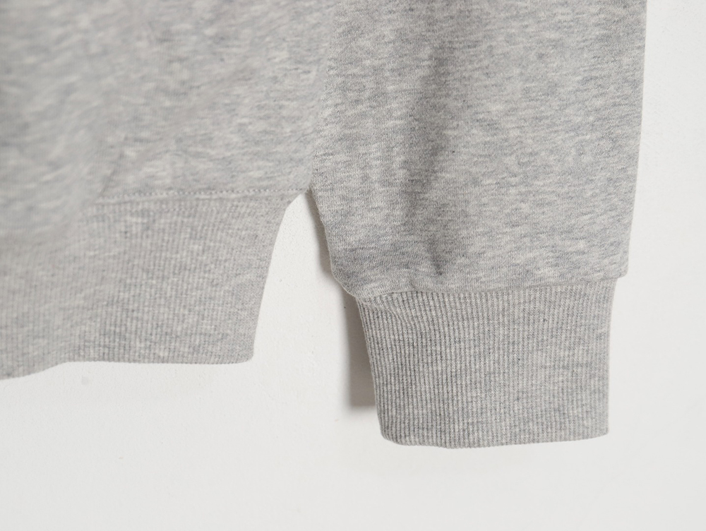 B**rry b check hooded zip-up hoodie