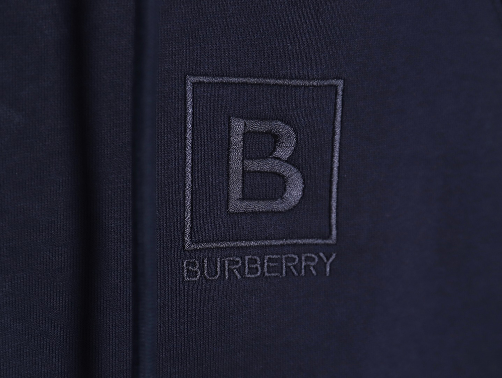 B**rry b check hooded zip-up hoodie tsk2