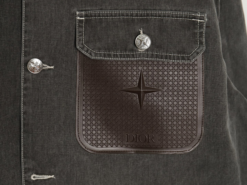 D*or x stone island co-branded pocket jacket tsk1