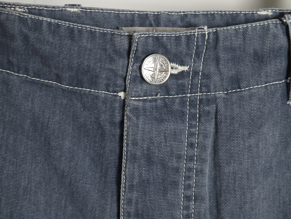 D*or x stone island co-branded pocket denim trousers